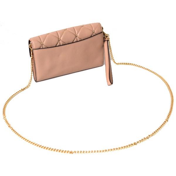 コーチ職 御徒面子 COACH カーフレザー キルティング スタッズ チェーン店 クラッチペダル 差し交わす上半身 肩先 2way 御徒面子 砂浜材木【訳あり】23816