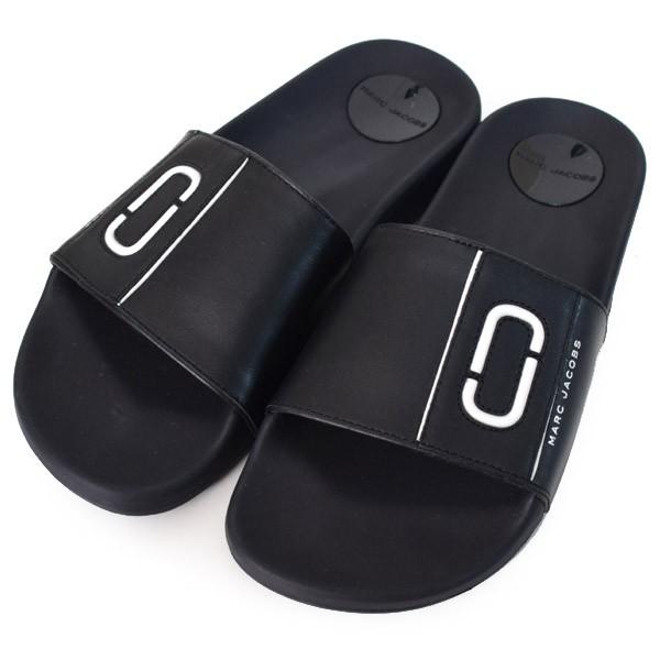 マークジェイコブス 靴 MARC JACOBS レザー ラバー DOUBLE J ロゴ バックル クーパー スポーツ サンダル ブラック M9002033-001 14,256円