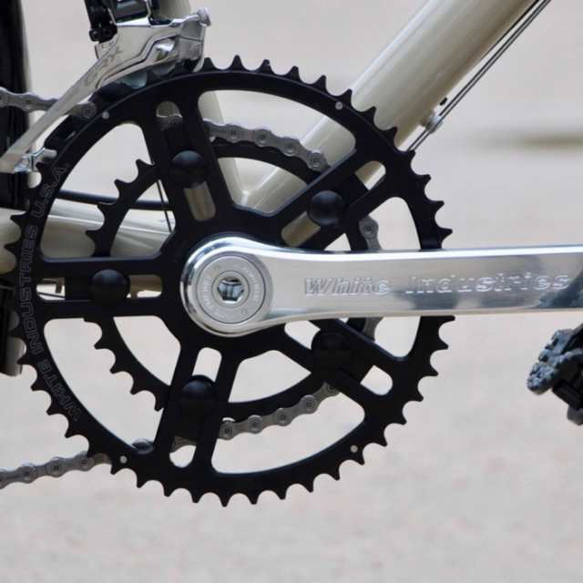 WHITE INDUSTRIES R30 DriveTrain CRANK SET Black ロード用 road/gravel クランク  ホワイトインダストリーズ｜au PAY マーケット