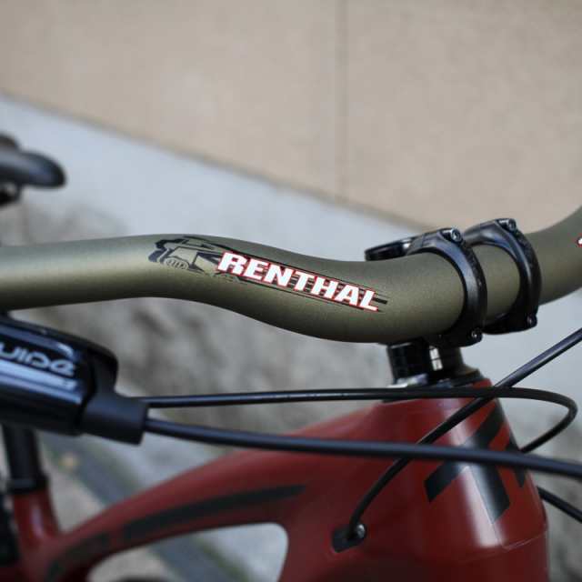 RENTHAL V2 FATBAR 35mm/800mm ゴールド レンサル MTB ハンドルバーの通販はau PAY マーケット -  クロモリ自転車専門店グランピー