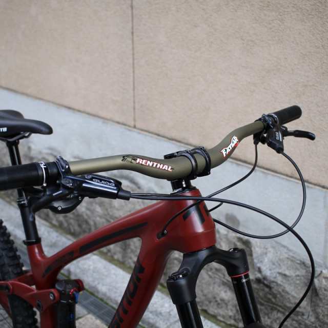 RENTHAL V2 FATBAR 35mm/800mm ゴールド レンサル MTB ハンドルバーの通販はau PAY マーケット -  クロモリ自転車専門店グランピー