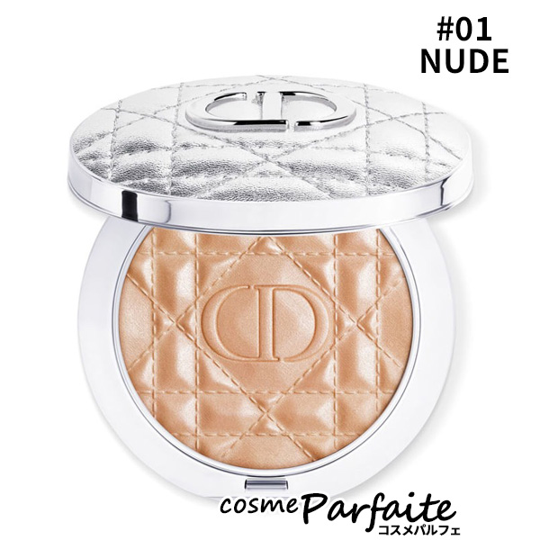 プレストパウダー クリスチャンディオール ディオールスキン フォーエヴァー グロウ ルミナイザー #01 NUDE 6g メール便対応