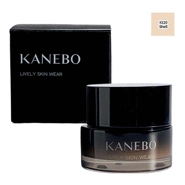 クリーム・ジェルファンデーション KANEBO カネボウ ライブリースキン ウェアII #220 Shell 30g 宅配便