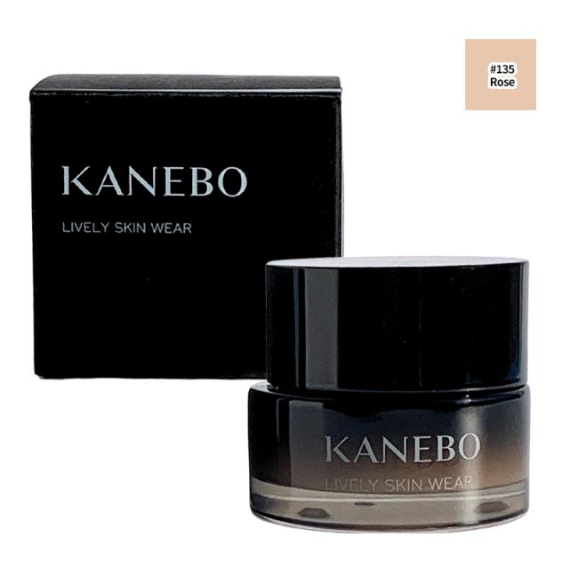 クリーム・ジェルファンデーション KANEBO カネボウ ライブリースキン ウェアII #135 Rose 30g 宅配便