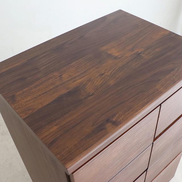 CEK-CST 4段チェスト/幅60cm 引出しの収納 タンス【2台セット】ナチュラル色 幅60×奥行45×高さ85cm パイン無垢材 強化紙 スライドレール仕様 サイドテーブル リビング収納