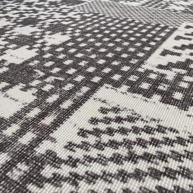 ラグ 200×250cm 日本製 北欧モダンのグレイッシュセンターラグ 厚さ5mm オールシーズン対応 手洗いOK CRC_3