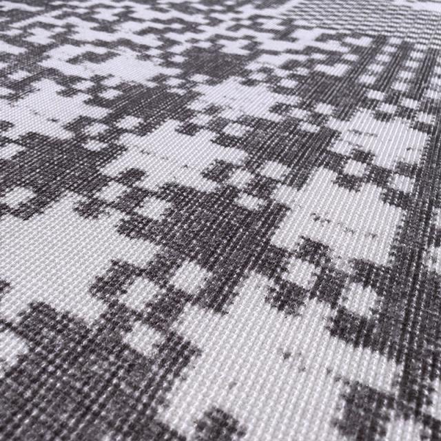 ラグ 200×250cm 日本製 北欧モダンのグレイッシュセンターラグ 厚さ5mm オールシーズン対応 手洗いOK CRC_4