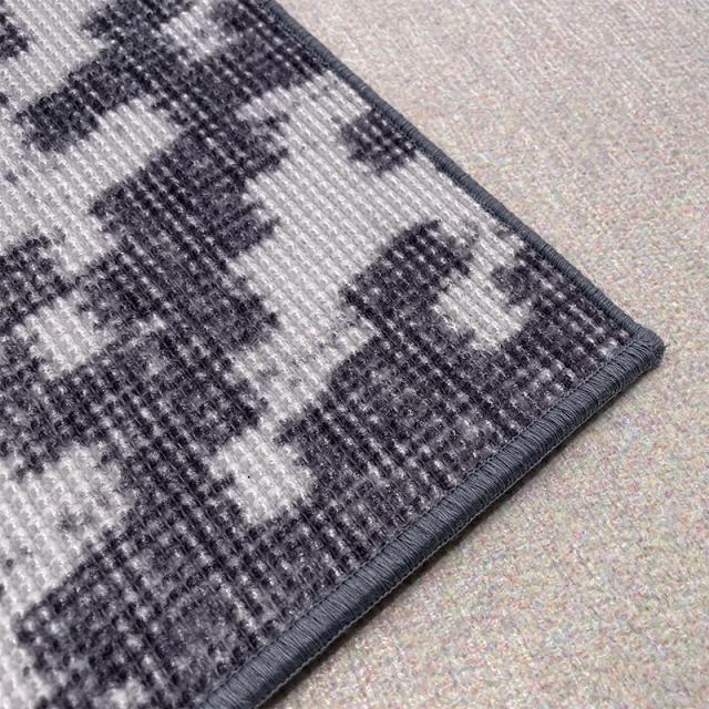 ラグ 200×250cm 日本製 北欧モダンのグレイッシュセンターラグ 厚さ5mm オールシーズン対応 手洗いOK CRC_9