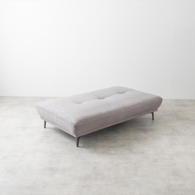 アイランドソファ 2人掛け 1台単品 MUUM アイボリー  グレー 幅136cm×奥行80cm×高さ33cm ローソファーにも 二人掛け 北欧インテリア_19