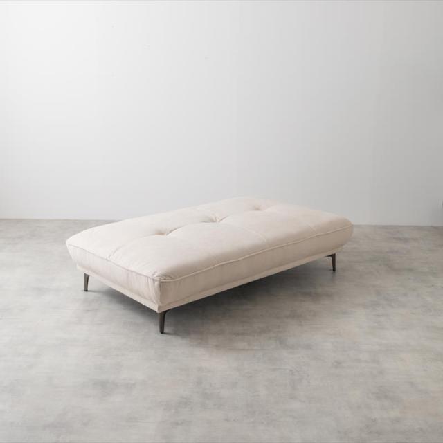 アイランドソファ 2人掛け 1台単品 MUUM アイボリー  グレー 幅136cm×奥行80cm×高さ33cm ローソファーにも 二人掛け 北欧インテリア_19