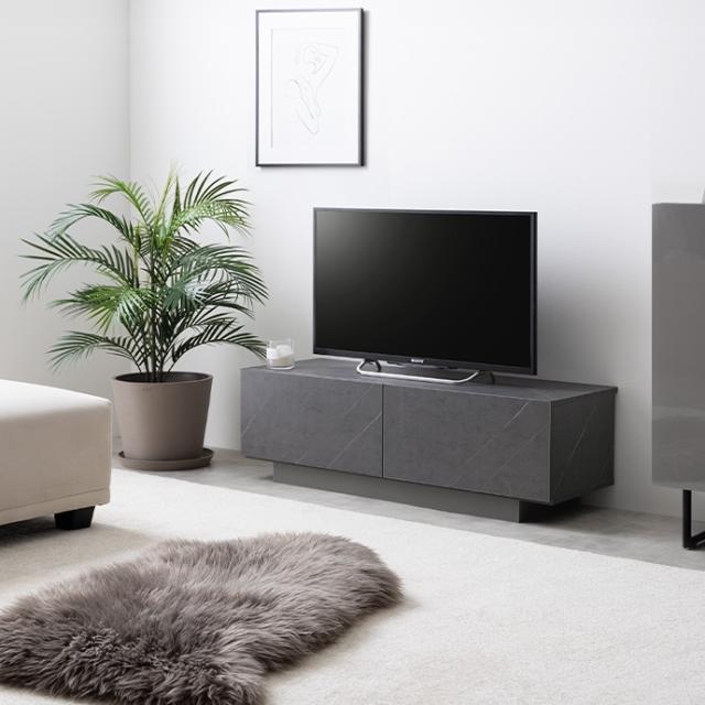 テレビ台 テレビボード100cm幅 SIN 大理石模様 グレー 2色 組み立て品 ローボード ロータイプ テレビ台 北欧_15