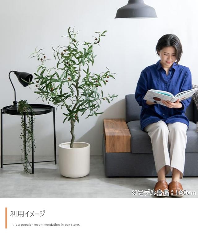 光触媒人工観葉植物 fake green オリーブ　(約)幅60cm×奥行60cm×高さ125cm 照明光が当たることで消臭・抗菌・防汚・ホルムアルデヒド分解の効果を発揮 フェイクグリーン 造花 水やり不要 空気清浄 イミテーショングリーン_13