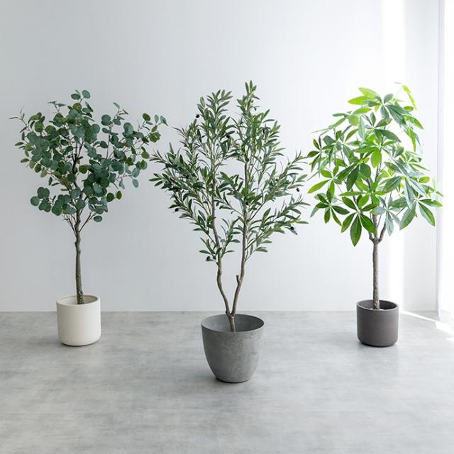 光触媒人工観葉植物 fake green オリーブ　(約)幅55cm×奥行45cm×高さ150cm 照明光が当たることで消臭・抗菌・防汚・ホルムアルデヒド分解の効果を発揮 フェイクグリーン 造花 水やり不要 空気清浄 イミテーショングリーン_11
