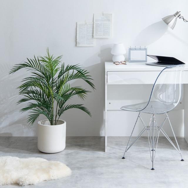 光触媒人工観葉植物 fake green ユーカリ (約)幅50cm×奥行44cm×高さ85cm 照明光が当たることで消臭・抗菌・防汚・ホルムアルデヒド分解の効果を発揮 フェイクグリーン 造花 水やり不要 空気清浄 イミテーショングリーン_13