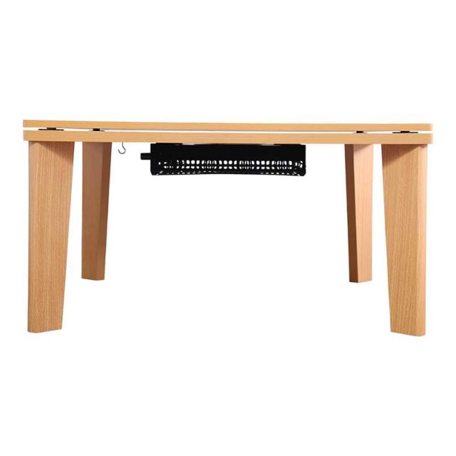 【こたつ本体・掛け布団 2点セット】FANK コーデユロイこたつ掛布団（長方形）ベージュ/全5色 テーブルはブラウン/ホワイトのリバーシブルの通販は