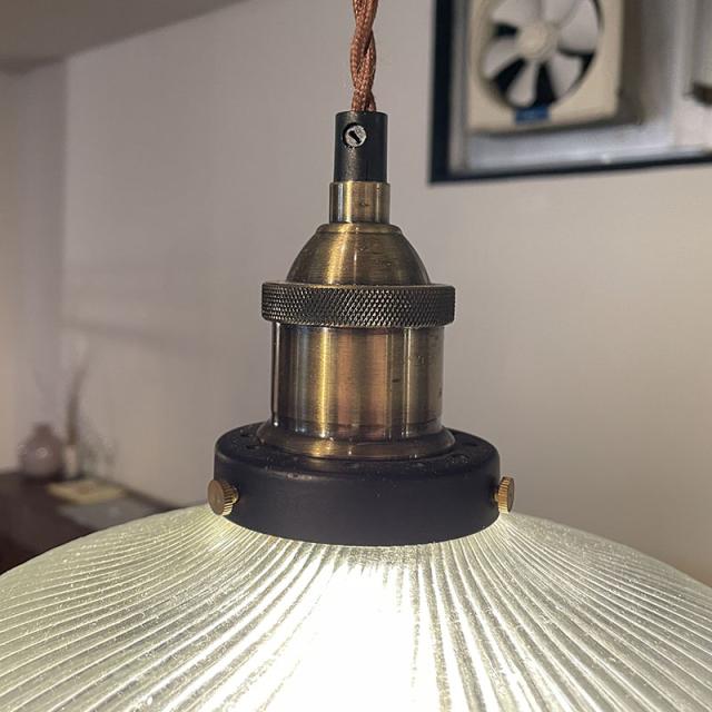 MABUマブ ペンダントライト照明【1台単品+付属電球+予備電球】1灯タイプ 電球付属 ガラスシェード エジソン球 LED電球にも対応 アンティーク調　LHT-711_2
