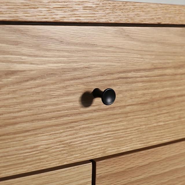 LIVWOOD エヴァン 幅65 電話台 リビングボード オーク材  幅65 奥行40 高さ89cm 【受注生産】当社オリジナルデザイン 国産 日本製 木製 北欧 BR停止中 モデム ルーター収納_6