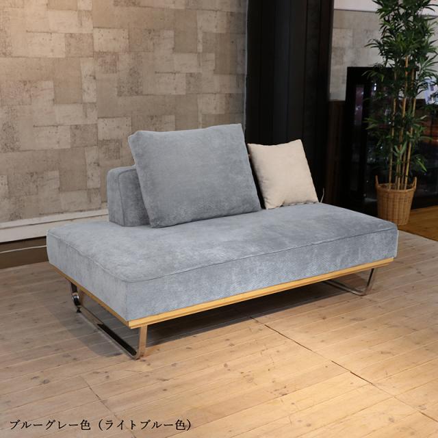 MJD-2PSF 二人掛けソファー 大小クッション2個付 ダークグリーン色 