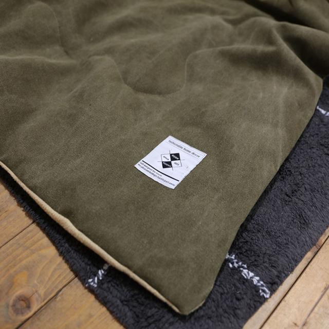 掛け布団単品】MTKF ミリタリー ヴィンテージ調 薄掛け こたつ布団 幅