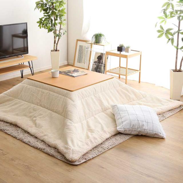 掛け布団単品】MUKF コーデュロイ 薄掛け こたつ布団 幅190 奥行190cm
