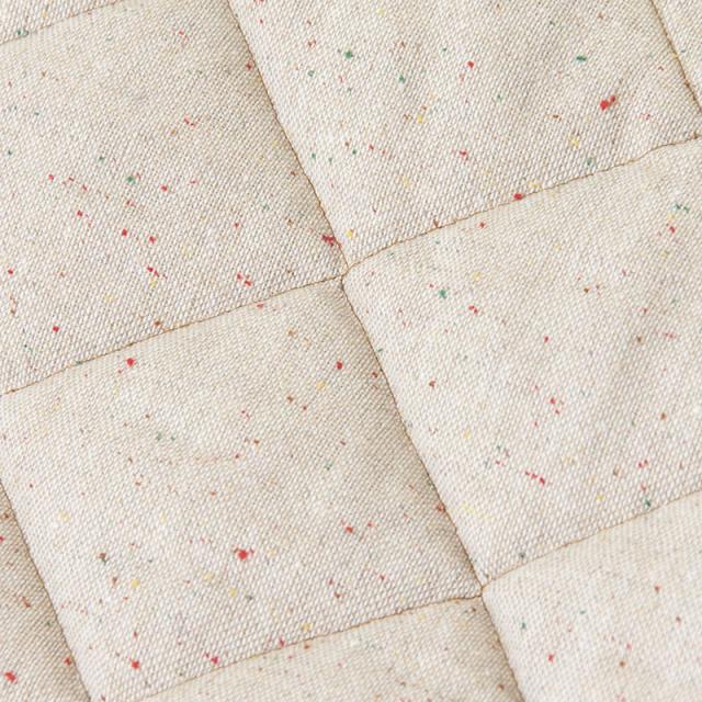 掛け布団単品】TWKF 薄掛け ツイードキルト こたつ布団 ベージュ/全2色