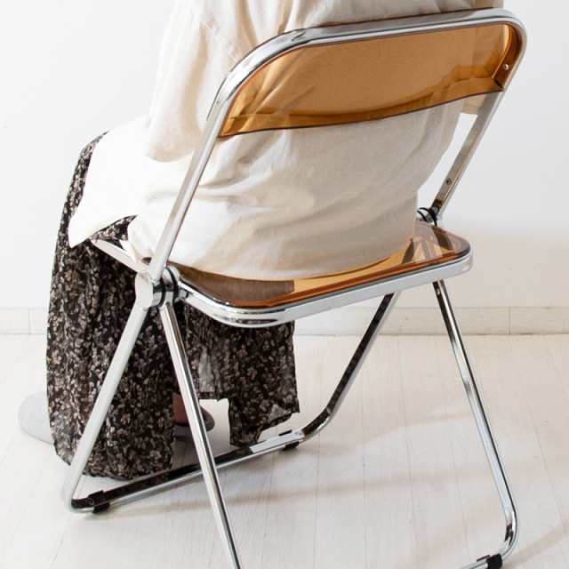CR-OTC 折りたたみ椅子 オフィスチェア 1脚単品 カラー| ブラック色
