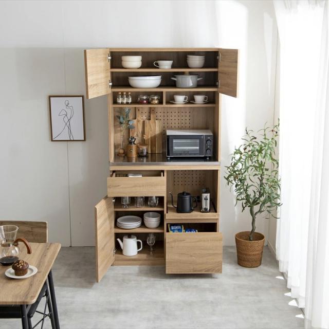 中古品】古賀家具・食器棚・セイント（90サイズ） 楽天市場