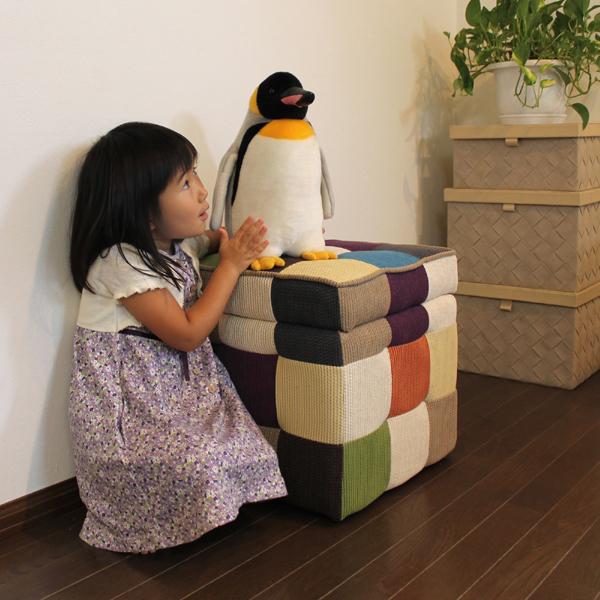 CSB スツール 収納 椅子 Sサイズ  ■ 41×41cm 正方形 ■ 収納付き オットマン box ■ ボックス 北欧 モダン ■ 収納スツール 送料無料 送料込み ■ キッズルーム のあるお店にも♪ 1人掛け ソファ 北欧 座れる おもちゃ箱