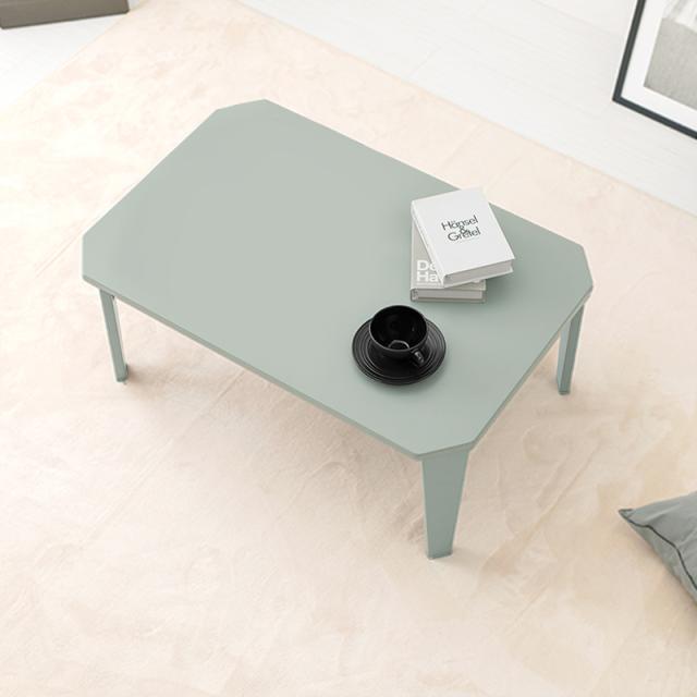 こたつテーブル 幅90×奥行60cm 折れ脚 長方形 八角形 ブルーグレー くすみカラー おりたたみ センターテーブル ローテーブル KOTARYの通販は
