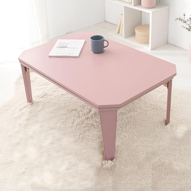 こたつテーブル 幅90×奥行60cm 折れ脚 長方形 八角形 ブルーグレー くすみカラー おりたたみ センターテーブル ローテーブル KOTARYの通販は