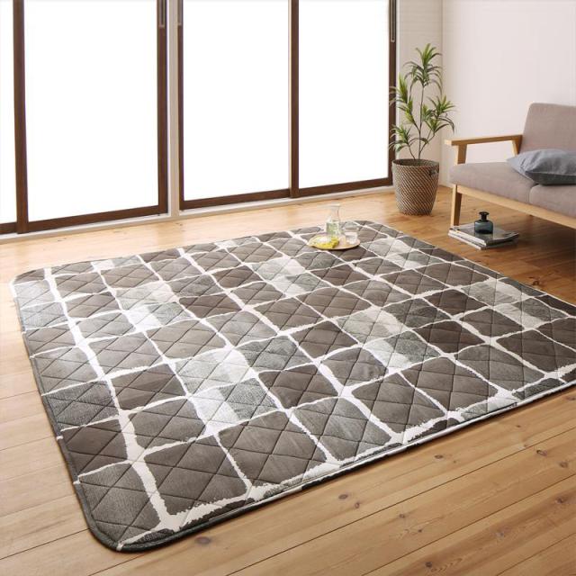 アーティスティックこたつ布団セット KPL カラー| グレーモザイク