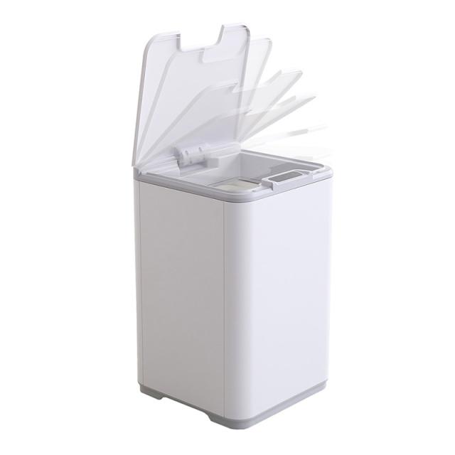 自動開閉 ごみ箱 ゴミ箱 ダストボックス センサー式 【6個セット】 プラスチック 10リットル 完成品 フタ付き コンパクト Dust box おしゃれ オフィス 10L MOSCO-DB_3