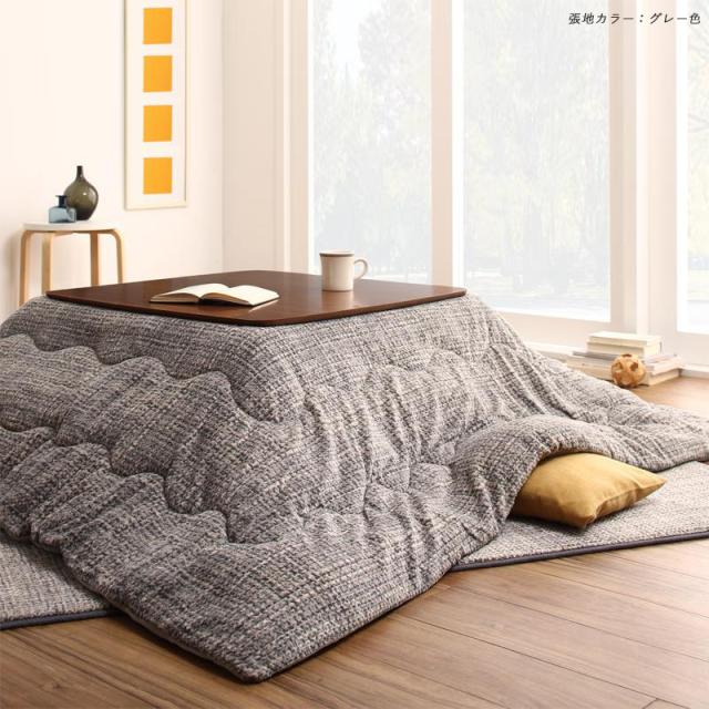 起毛フランネル裏地 コタツ布団単品NRT  カラー| 7色対応 サイズ| 幅190 奥行190 cm (正方形) 主素材| ポリエステル100%  ※掛け布団単品 こたつ本体・敷き布団は付属しておりません。_4