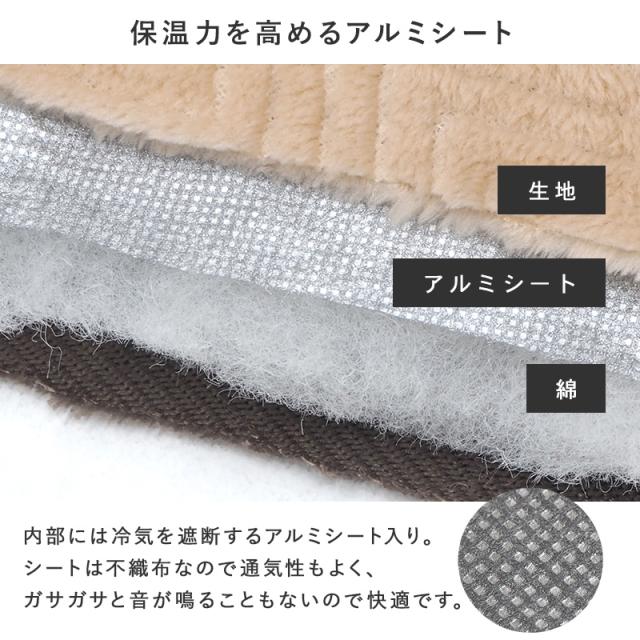 2点セット】こたつ+薄掛けこたつふとんセット 無地柄 グレー 全6色