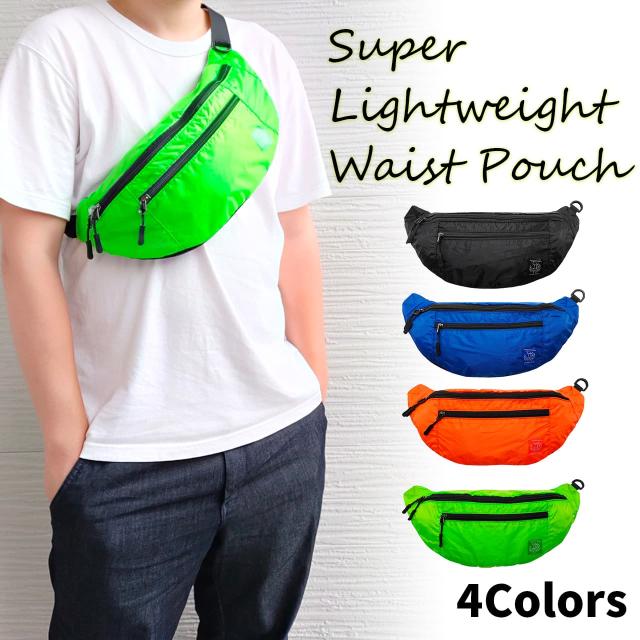 ウエストポーチ ウエストバッグ ボディバッグ ネオンカラー 撥水 軽量 アウトドア スポーツ フェス メンズ レディース Gll 105 の通販はau Pay マーケット Arkness Japan