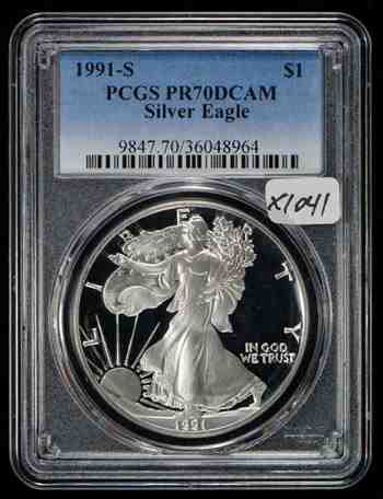 好評再入荷 金貨 $1 Proof Silver Eagle NGC PF70 Ultra Cameo John