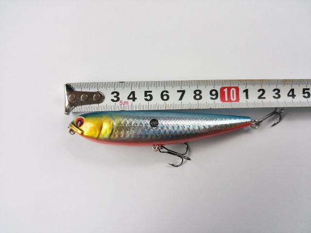 ペンシルベイト 21g 5色 セット 11cm 海 トップゲーム 遠投 シーバス 青物 シイラ ブラックバス ライギョの通販はau Pay マーケット 雪見堂