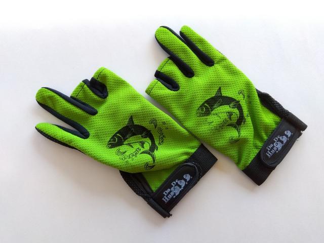 フィッシンググローブ 釣り用 マジックテープで固定 手袋 グリーン 軽量 両手 緑 防寒 伸縮性あり 指抜き 3本 釣具 グリッの通販はau Pay マーケット 雪見堂