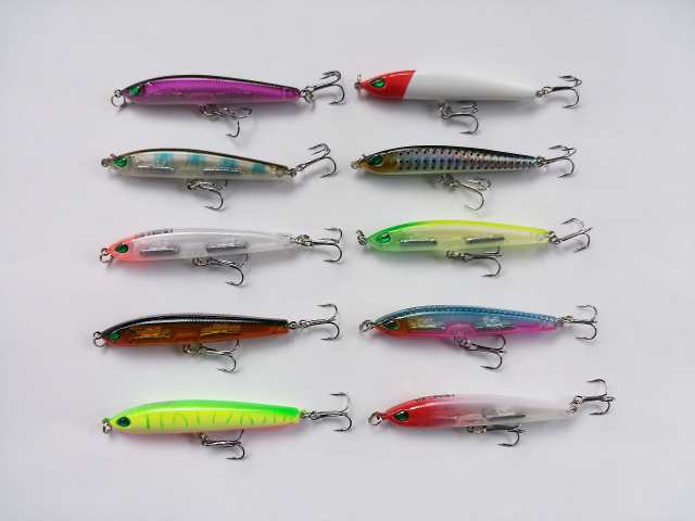 シンキングペンシル 細身 9g 7cm 10色 セット シンペン ペンシル ベイト シーバス 青物 根魚 フラットフィッシュ ミノー の通販はau Pay マーケット 雪見堂