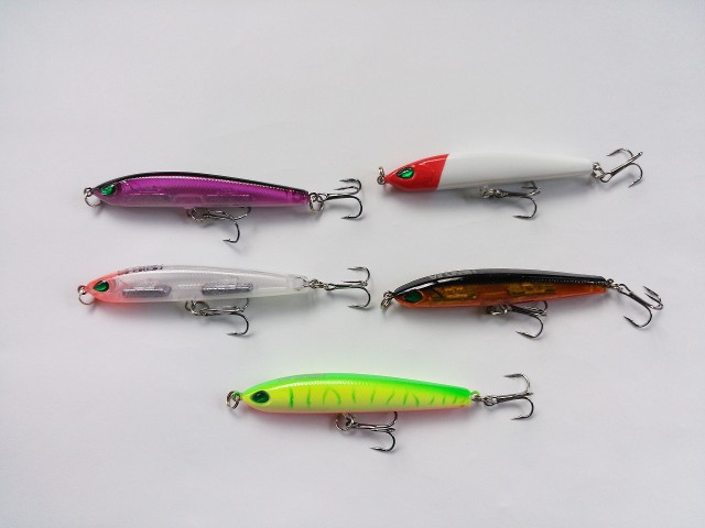 シンキングペンシル 細身 9g 7cm 5色 セット シンペン ペンシル ベイト シーバス 青物 根魚 フラットフィッシュ ミノー プの通販はau Pay マーケット 雪見堂