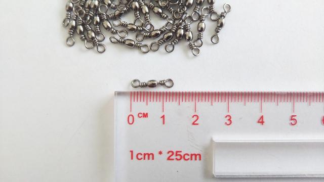ローリングサルカン 12 極小 小物釣り 13mm スイベル 150個セット 仕掛け作りに ステンレス ヨリモドシ シルバー L1007の通販はau Pay マーケット 雪見堂