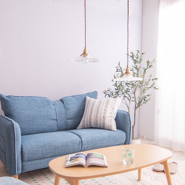 可愛い2人掛けソファー 1人部屋1人暮らし 収納ポケット付ソファカウチ Luna ブルー アシードの通販はau Pay マーケット ｆｉｎｅ ｋａｇｕ ａｕ ｗｏｗｍａ 店