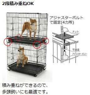 プロフェッショナルペットケージ Xl 大型犬用 ケージ 4t車以外での配送不可 1fエントランス渡し リッチェル の通販はau Pay マーケット エクシーズ Au Wowma 店