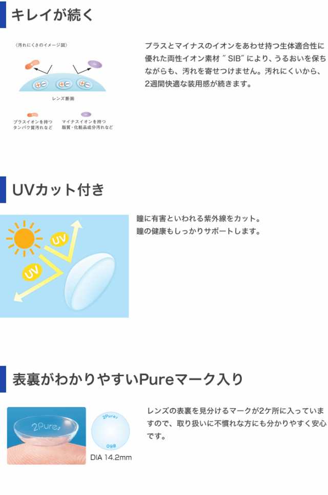 2ウィークピュアうるおいプラス 6枚入 コンタクトレンズ シード 2weekの通販はau Pay マーケット 小田急みんなのコンタクト