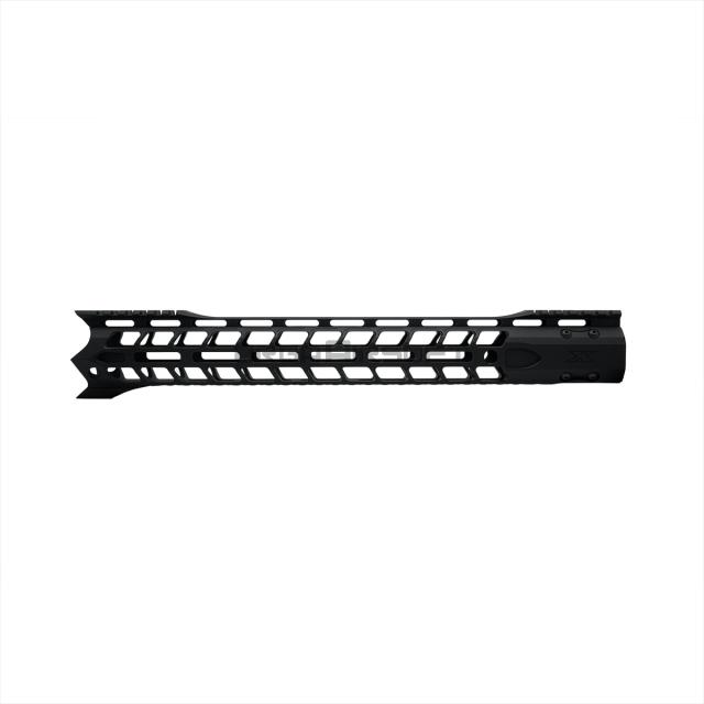 IRON AIRSOFT F1 Firearms X7M Contoured ハンドガード ガスブロ・トレポン用 15インチ BK