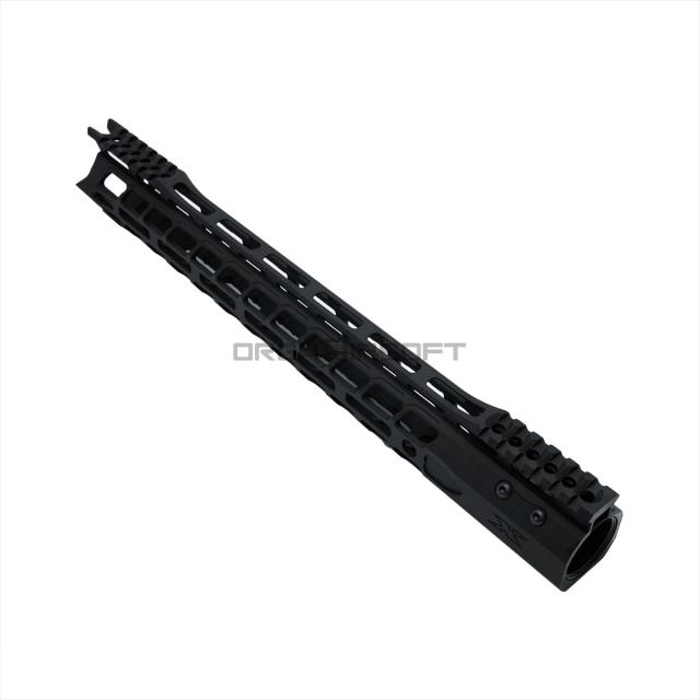 IRON AIRSOFT F1 Firearms X7M Contoured ハンドガード ガスブロ・トレポン用 15インチ BK