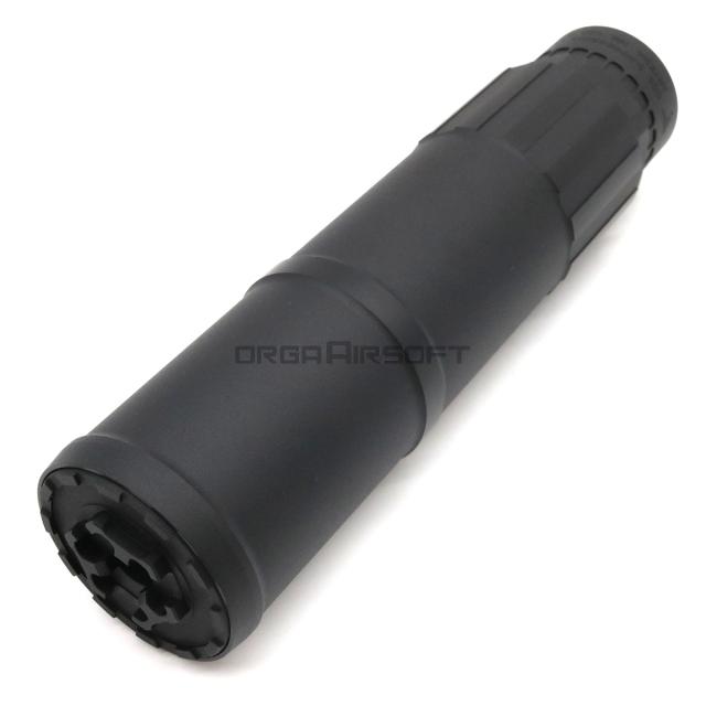 Airsoft Artisan CGS HELIOS タイプ サイレンサー BK