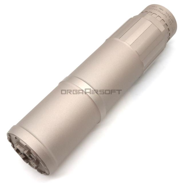 Airsoft Artisan CGS HELIOS タイプ サイレンサー GREY