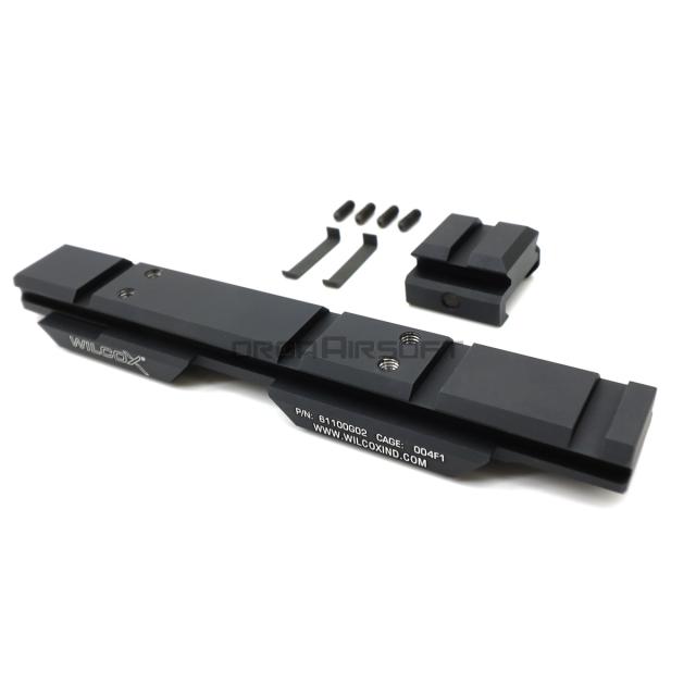 C&amp;C TAC Wilcox タイプ EOTech XPS ライザーマウントシステム Ver.3 BK