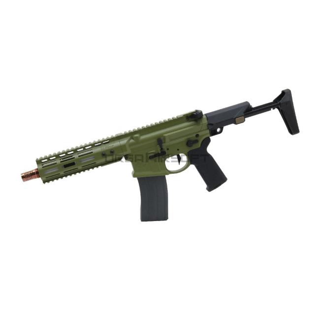 EMG/DE Airsoft NOVESKE N4 GHETTO BLASTER 7.94inch ガスブローバックライフル Bazooka Green (OfficialLicense)(対象年齢18歳以上)